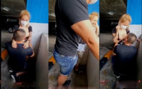 คลิปไทย xxx ดูดนมออนไลน์ คลิป3 ลานจอดรถกำลังจะดูดมีคนเดินมาพอดีโครตตื่นเต้นเลย