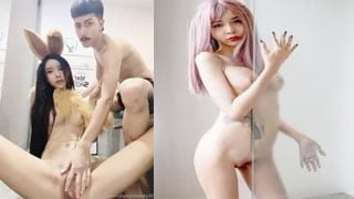 OnlyFans rubymoonewty30 น่ารักเหมือนการ์ตูนเย็ดหนุ่มหล่อในห้องน้ำ แหกหีให้เย็ดรัวๆ หน้าน้องฟินมาก