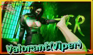 คอสเพลย์ Valorant สาวนักเคมีชาวอเมริกัน (Viper)ใช้อุปกรณ์ทางเคมี ให้มีควยเหมือนผู้ชาย จับนักโทษประหาร มาบำเรอกาม เย็ดตูดจนรูบาน